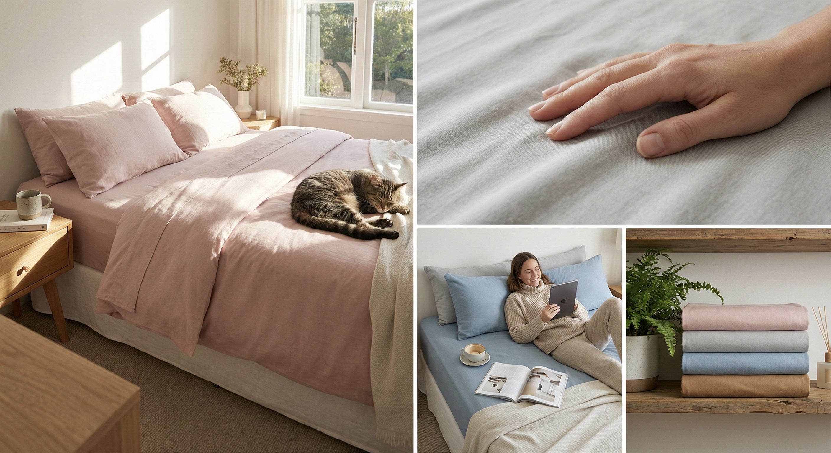 森語高顏值床包情境